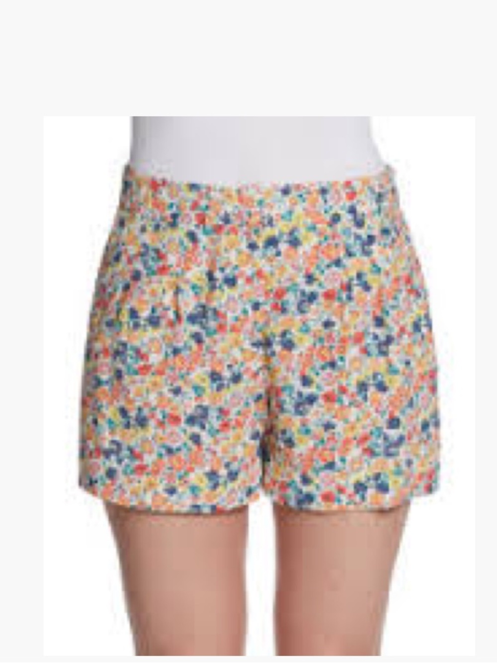 NWOT French Connection Floral Soft Shorts